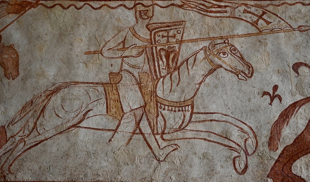 Templarkey knight templar on a horse